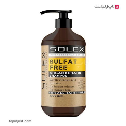 European Solex argan and creatine Sulfate Free Hair shampoo 100ml