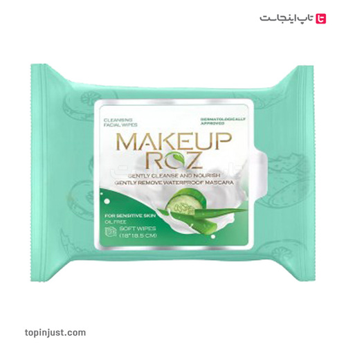 Makeup Roz Cucumber Cosmetic Wipes 25pcs